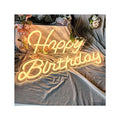 Winbo Happy Birthday Neon Signs Led Signs Neon for Birthday Party Supplies Decorations Neon Sign Custom Neon Lights