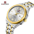 NAVIFORCE 9226 SGW Business Casual Watch for Men Stainless Steel Luxury Luminous Date Sport Wrist Watches 30m Waterproof