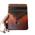 Factory New Design Wooden Kalimba Musical Instrument Set Kalimba 21