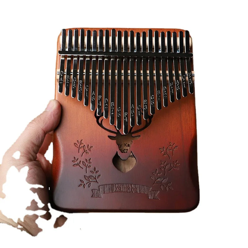 Factory New Design Wooden Kalimba Musical Instrument Set Kalimba 21