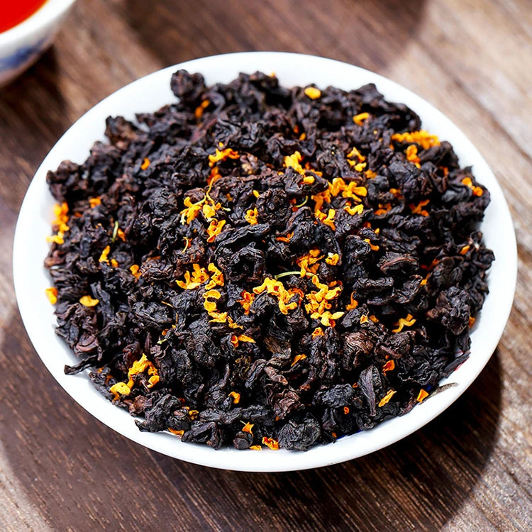 Hot Sale Fermented Osmanthus Black Oolong Tea Organic for Weight Loss