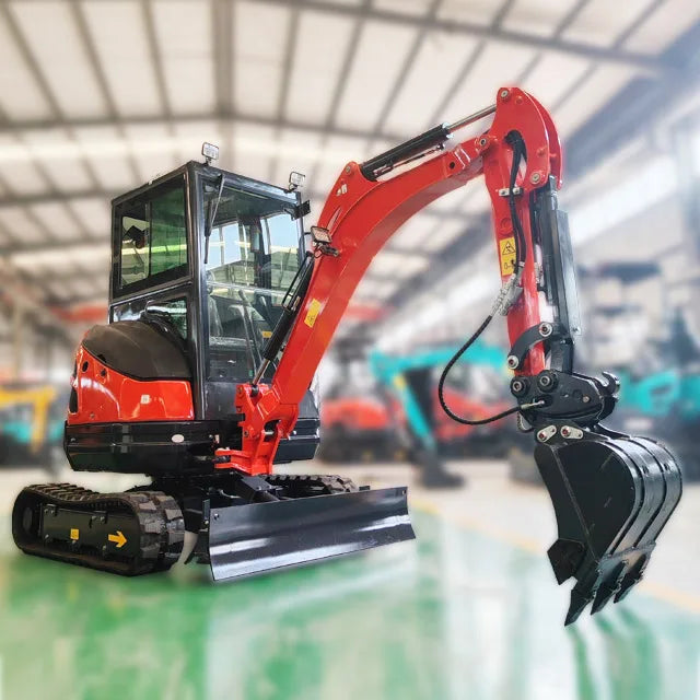 CE EPA Free Shipping China New Small Excavators Mini Excavator Kubota 1Ton 2Ton 3Ton Bagger Cheap Price Digger for Sale