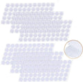 Eco-Friendly 16mm White Self-Adhesive Nylon Dots Heat Resistant Hook & Loop Straps for Shoes Bags Garments