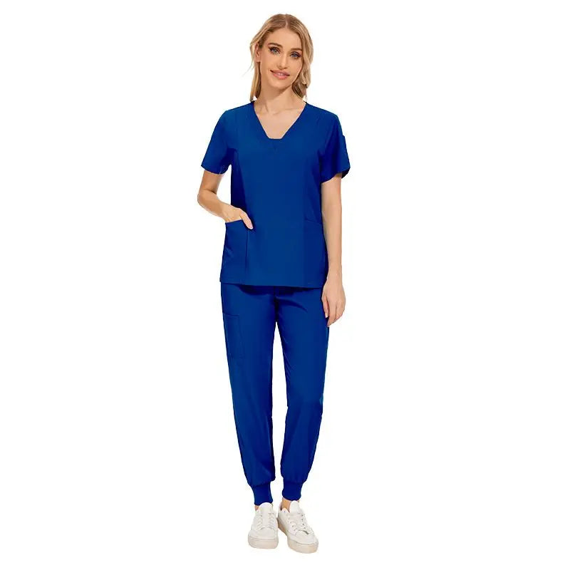 42025LW Scrub Cap Surgical Usa Cap Nursing Jogger Scrub Sets Uniforms Medical Scrubs