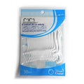 Easy Glide Biodegradable Dental Floss Pick Holder Oral Hygiene Silk Product for Teeth Cleaning Flat Pattern