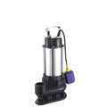 High Performance V Series V1100 Stainless Steel Pump Body Submersible Irrigation Pumps for Wastewater 1.1KW 1.5HP