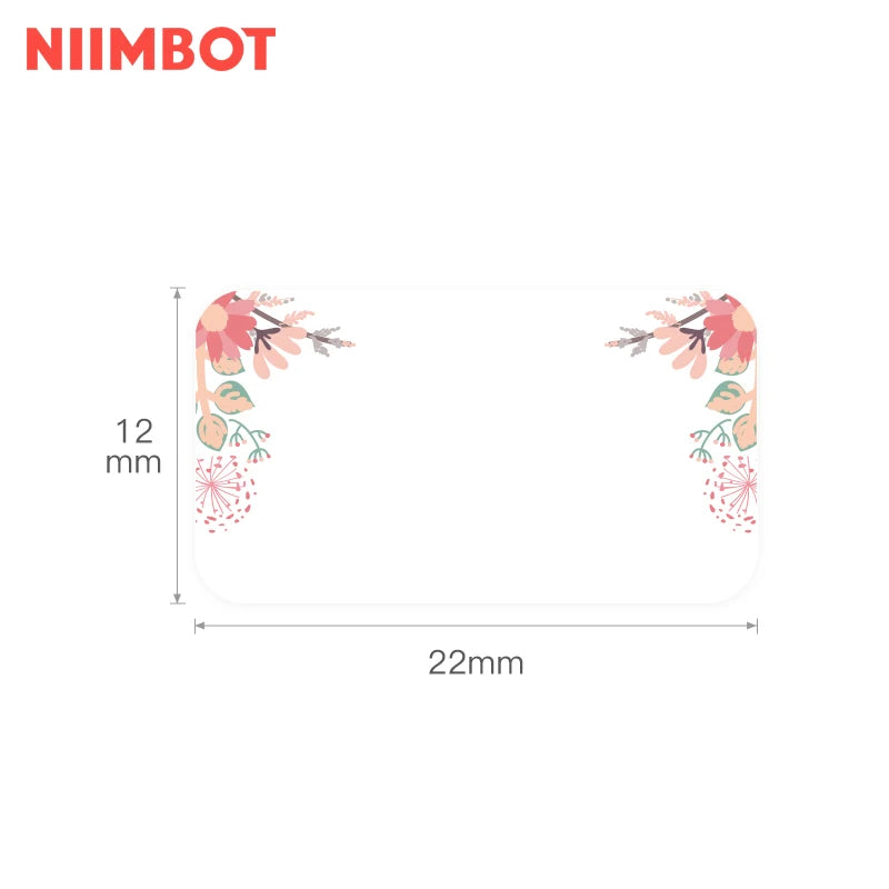 NiiMbot D11 Hot Sale Adhesive Label Paper Roll