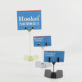 Metal Tag Clip Cake Holder Clip Turn Universal Hot Product Price Display Hook Bakery Shop Desktop Label Holder
