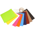Spot Candy-colored White Kraft Paper Bag Thickened Take-out Baking Package Portable Kraft Paper Bag