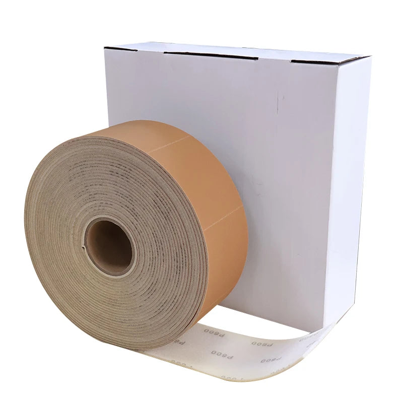 11.5cm*24.6m Separatable Hand Polishing Sponge Sand Tear-off Sponge Sandpaper Roll for Wood Metal Furniture Finishing