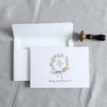 Creative Design Pocket Fold Hardcover Texture Wedding Invitation Cards with Custom Wishing Well and Thank You Cards