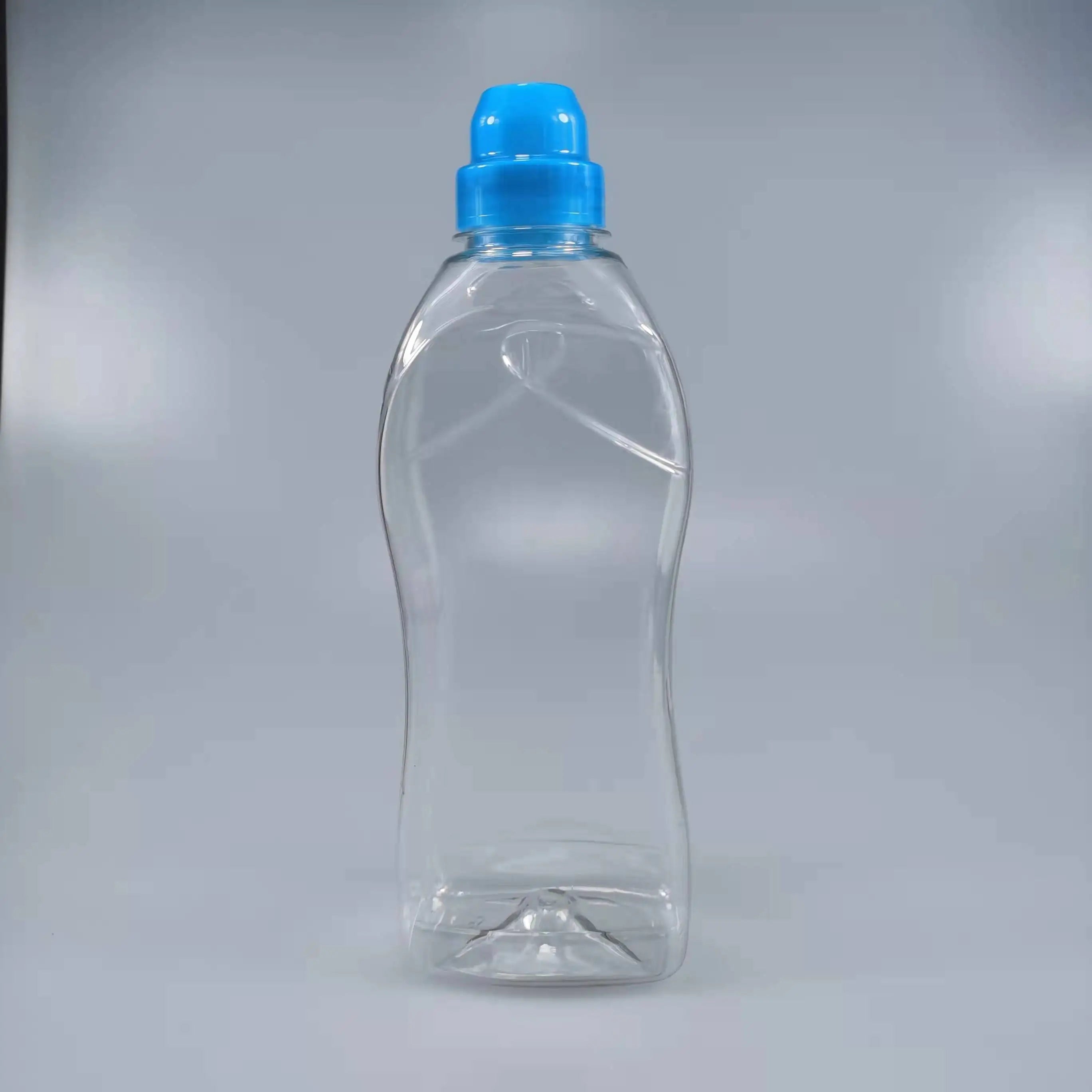 800ml PET Washing Machine Cleaner Bottle Plastic Laundry Detergent Bottle Floor Detergent Bottle  with 39mm Neck Screw Cap
