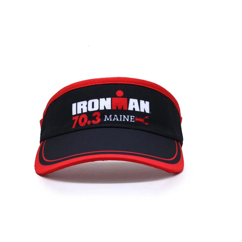 Custom Logo Half Baseball Cap Fashionable Cotton Polyester Breathable Embroidery Visor Caps for Men for Sports Cycling Four