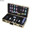 Wanmei Aluminum Alloy Large Password Box Toolbox Storage Box Hair Stylist Large Capacity Travel Box Storage Tool