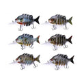WEIHE Artificial 10cm 12.7g  Fishing Tackle Hard Plastic Multi Jointed Swimbait