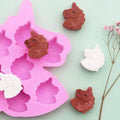 272 Factory and Stock. Mold Silicone Cake.3d Soap Mould . 6 Cavity Silicone Chocolate Mould with unicorn Shape Cake Mold