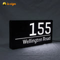 Supplier Mini Custom LED House Number Light Box for Building