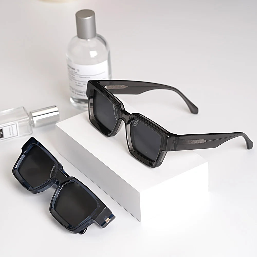 Unisex Luxury High Quality China Factory Custom Acetate Sunglasses with UV400 Lenses PC Frame OEM/ODM Brand Wholesale
