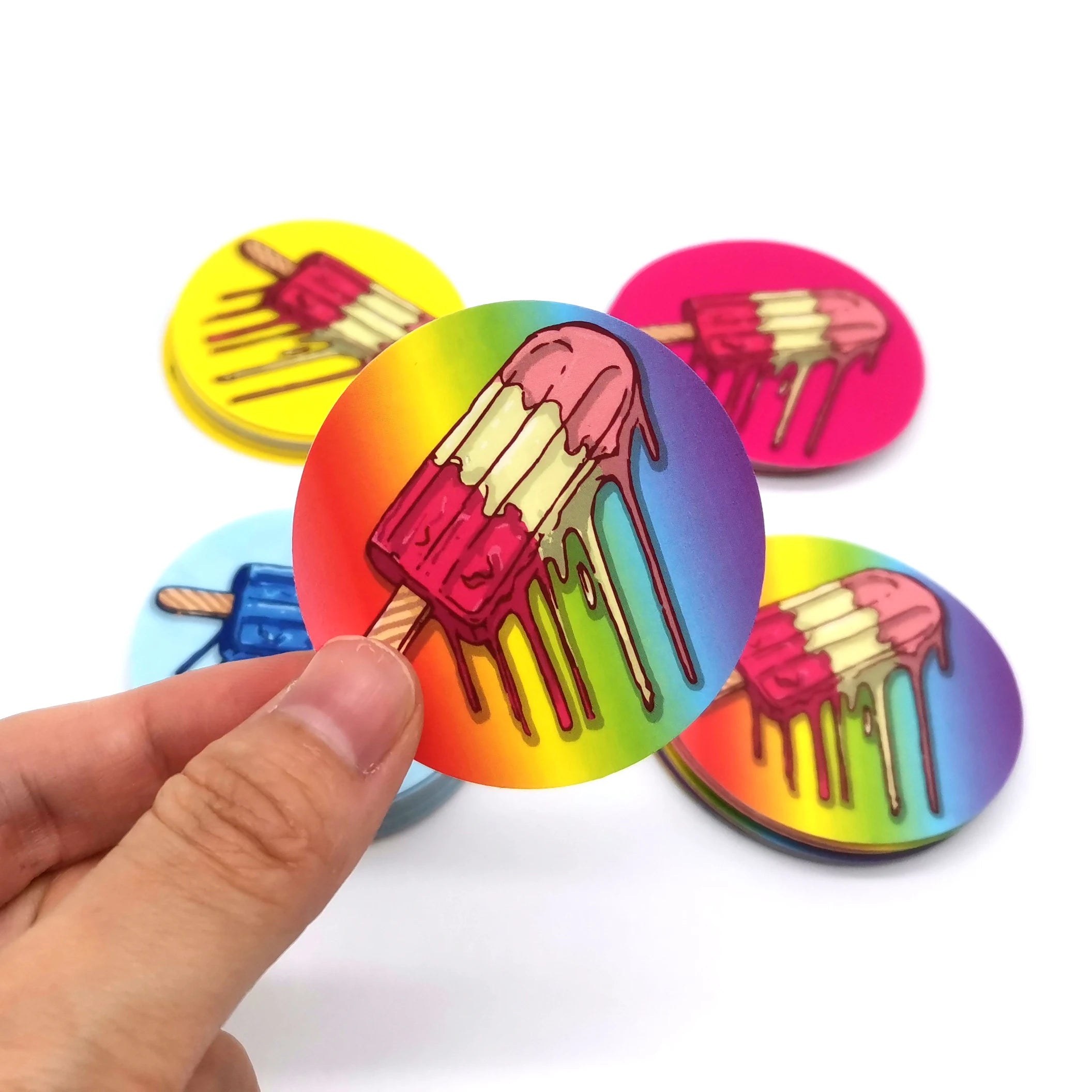 Custom Labels Printing Die Cut Stickers Vinyl Waterproof Custom Labels Packaging