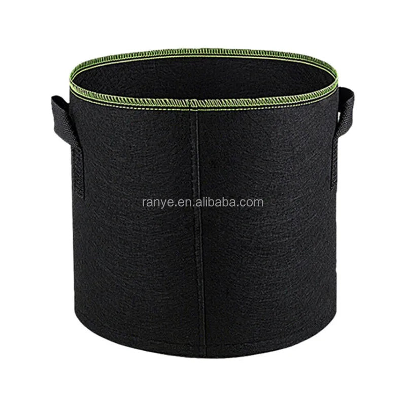 5-Pack 3 Gallon Plant Grow Bags Heavy Duty Thickened Nonwoven Fabric Pots with Handles