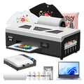 Cost-effective A4 T-shirt Inkjet Printing Machine with White Ink Circulation and Stirring Function L805 DTF Printer
