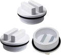 1.5" Threaded ABS Winterizing Pool Plug for Swimming Pool Spa Return Line Cleaner with O-Ring