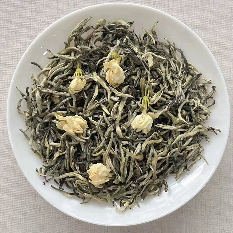 Jasmine Snow Bud Tea Guangxi Hengxian Jasmine Green Tea Golden Needle Loose - Leaf Flower Tea Wholesale