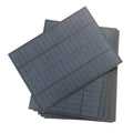 5W 18V Polycrystalline PET Solar Panel Cell Solar Charger System for 12V Battery 220X165MM