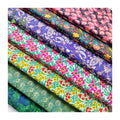 Wholesale Custom 80S Tissues Large Floral Printed Design 100% Cotton Eco-Friendly Moisture-Absorbent Fabric Craft Shirts Toys