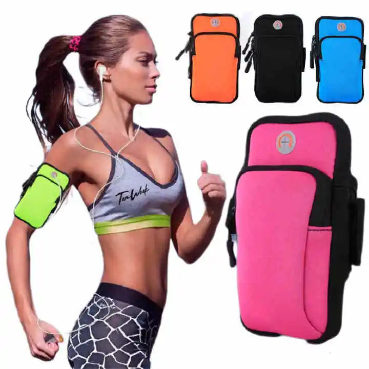 New Sport Running Gym Armband Bag Waterproof Arm Band Phone Holder Protection Mobile Phone Arm Bag