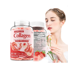 OEM Supply Vitamin c and Collagen Gummies for Skin Collagen Gummies