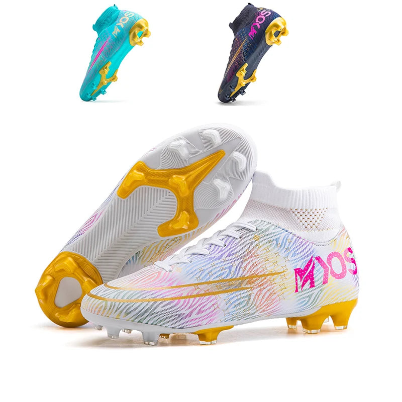 Hot Selling Cheap Outdoor Football Shoes Indoor Soccer Shoes for Men Cleats Football Boots High Top Soccer Boots