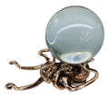 Wholesale Octopus Shape Antique Gold Colored Metal Crystal Ball Holder Stand Sphere Base