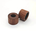 2022 New Design  Luxury Acacia Aromatic Wooden Perfume Cap for Square Shape Aroma Diffuser Bottle