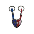 Couple Acrylic Metal Key Chain Love Key to My Heart Cute Couple Keychain