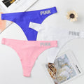 Ladies Seamless Sexy Black Thong Bikinis Panties Beautiful Women's Low-Rise Underwear in Tight Fit