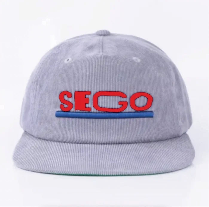 Wholesale or Custom Corduroy 3D Embroidery Snapback Hat Snapback Cap