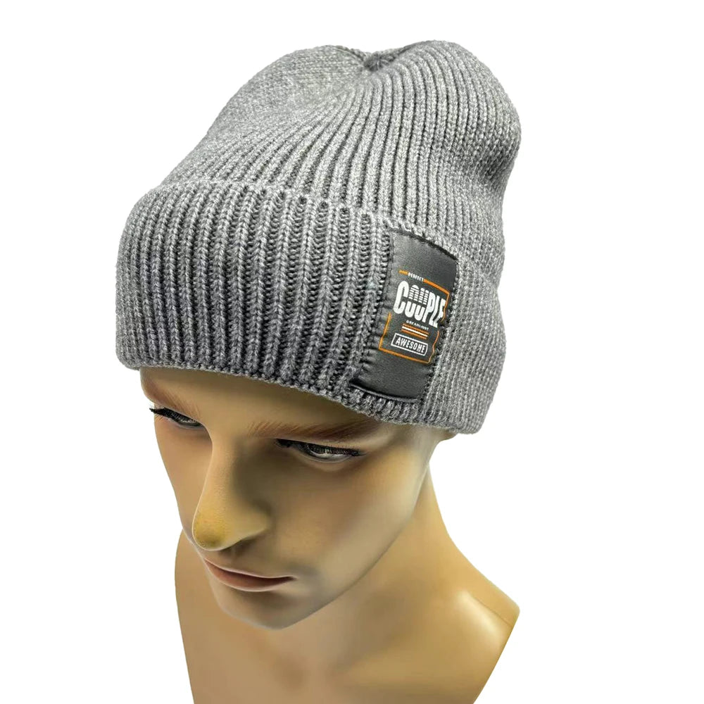 Customized Factory Direct Wholesale Unisex Multi Color Knitted Winter Beanie Warm Outdoor Winter Hats Beanie