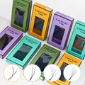 LAKANAKU W U Y Shape Fio Eyelash Extension Individual False Eyelashes W Weave Clover Lashes Private Label YY Shape Lashes