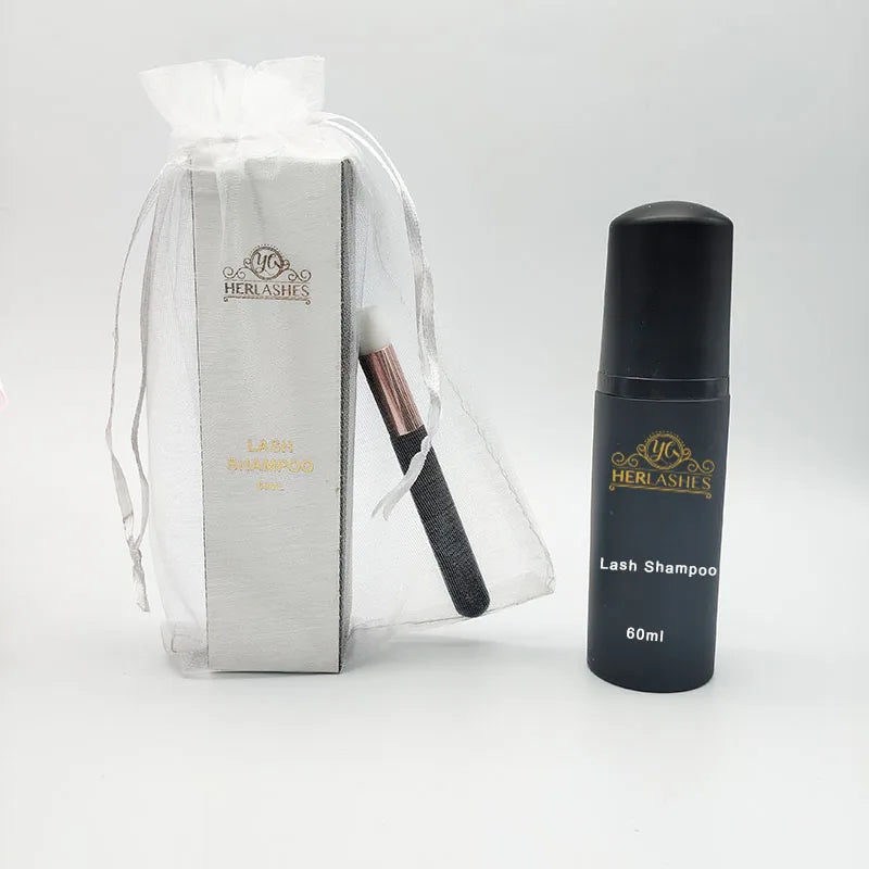 Plastic Foam Pump Bottle Foam Cleanser for Brows Coloured Extension Wash Lash Cleanser Empty Set Lash Shampoo