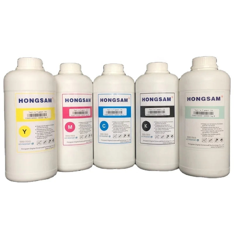 HONGSAM Premium Film 1000ml  DTF Pigment Ink DTF Ink for Epson Head PET Transfer Film Printing