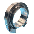 JTLD 2.5inch V Band Clamp 304 Stainless Steel V-Band Clamp Exhaust Clamp for Flange Kit in Ready Stock