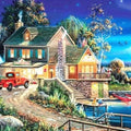Factory Wholesale DIY Diamond Painting 5D Landscape Wall Art Embroidery Kits Full Drill Velvet Canvas Home Decor Gift Printed