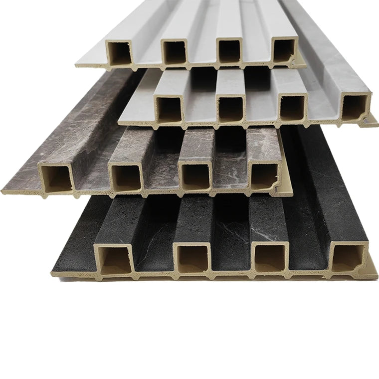 Modern Style Interior Decorative Wall Panel Waterproof Wood Plastic Composite Cladding Wood Alternative WPC