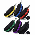 Custom Logo Eco-friendly Eva Hard Shell Waterproof Portable Ski Foldable Sunglasses Case with Zipper Customized Color & Size
