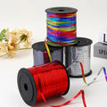 250 Yard Film Balloons Laser Ribbons Party Supplies Gifts Box DIY Packing Wedding Christmas Decoration ML Brand Foil Satin