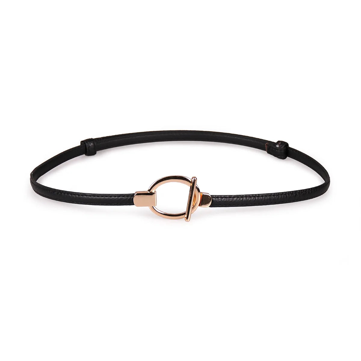 New Arrival Adjustable Women Belts Circle Buckles Fashion Colorful Women PU Belts for Lady