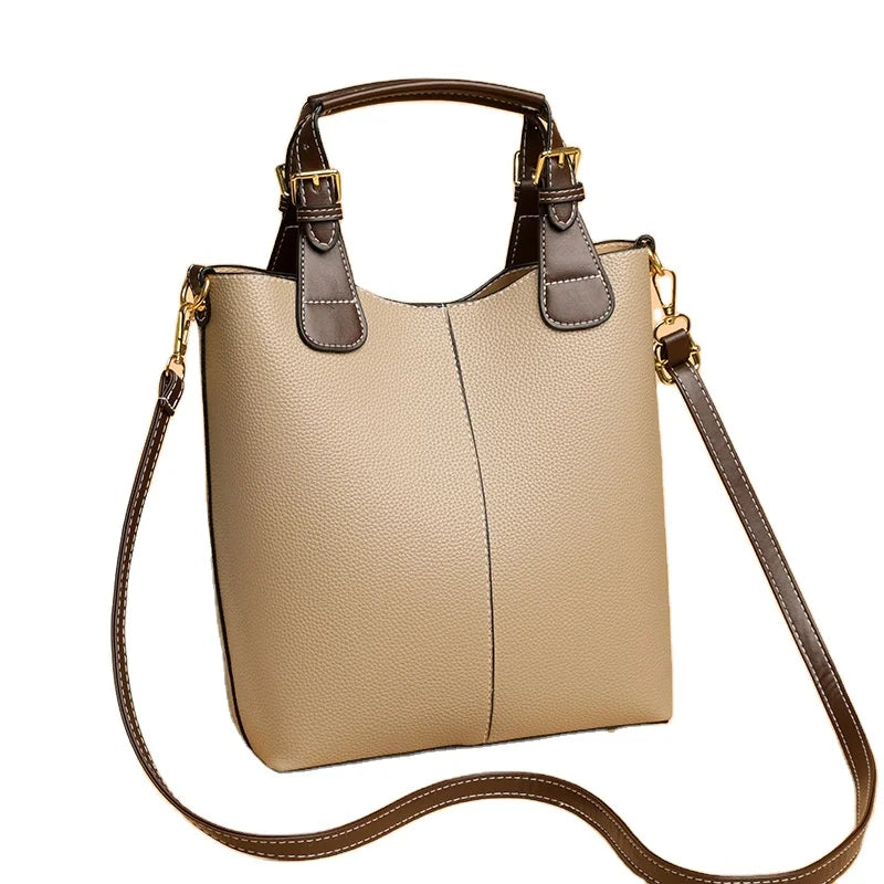 Wholesale 2025 Fashion Durable Luxury PU Leather Women's Big Square Purses and Handbags