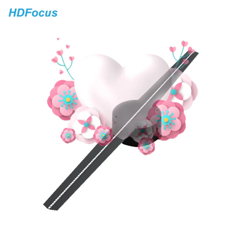 Advertising Players Spinning Led Hologram 3D Hologram Fan Projector Hologram Equip