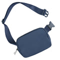 Crossbody Chest Bag Unisex National Style Zipper Closure Waterproof Nylon Sport Workout Waist Bag